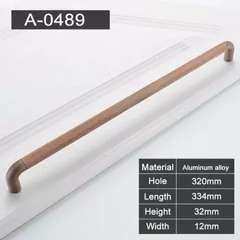 Ручки для шкафов TINYHOB серые алюминиевые 13-14 дюймов