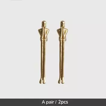 Ручки для шкафов TINYHOB золотые из латуни