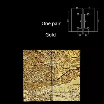 Ручки для шкафов TinyHob Звездное небо, латунь, золото