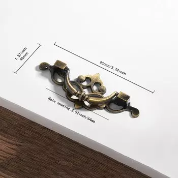 Ручки для шкафов Z·FARIER, бронзовые, цинковый сплав