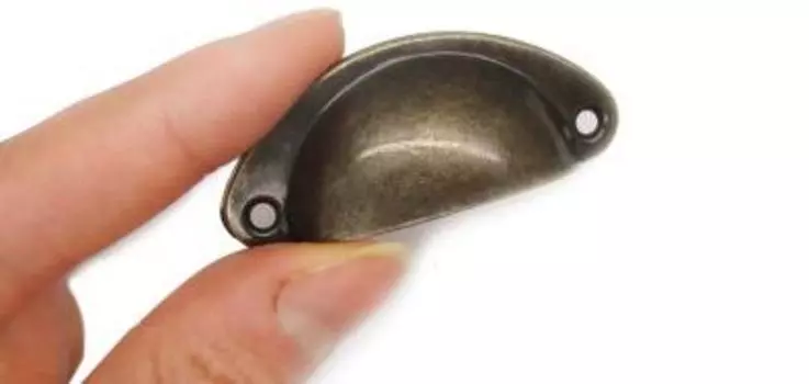 Ручки для шкафов ZJMZYM, железные, ретро, полукруговые