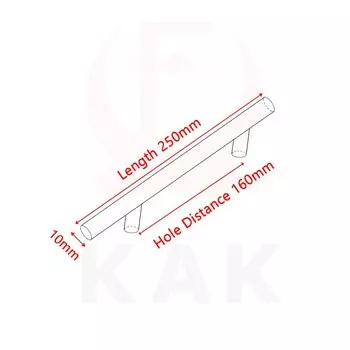 Ручки KAK для шкафов из нержавеющей стали