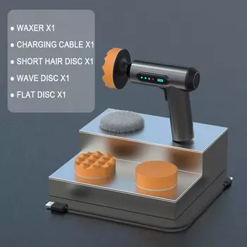 Ручная беспроводная полировальная машина для полировки автомобиля, электроинструмент для очистки кузова автомобиля, вощение, ремонт, детали вощения автомобиля