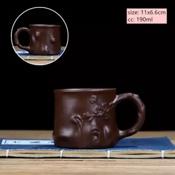 Ручная чашка из фиолетового песка JINGDE TEA SET