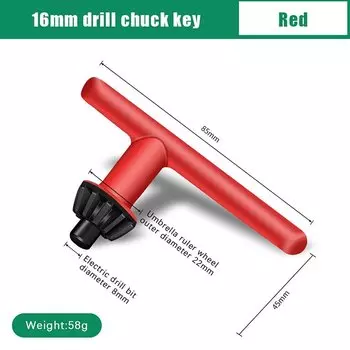 Ручная дрель, ключ, сверлильный патрон, сменный адаптер, адаптер для аппаратного обеспечения, аксессуары для инструментов, сверлильный патрон, ключ 1,5-10 мм/13 мм