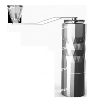 Ручная кофемолка из нержавеющей стали, ручная кофемолка с регулируемой толщиной