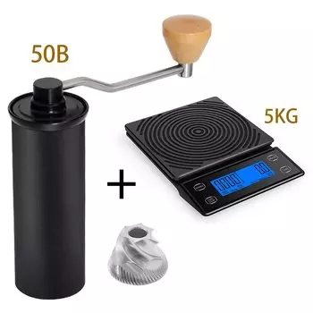 Ручная кофемолка XEOLEO 25г алюминиевая