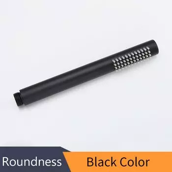 WANFAN Ручная душевая лейка из латуни чёрная