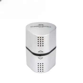 Ручная точилка для карандашей Faber-Castell Grip Trio 3-в-1