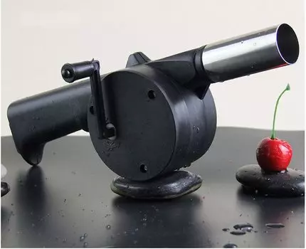 Ручной барбекю вентилятор Mingrizhiguang черный