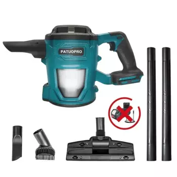 Ручной беспроводной пылесос PT-CLUB 21В 500Вт для Makita 18В