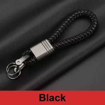 Ручной брелок для ключей, кожаный автомобильный брелок для ключей, мужской и женский веревочный брелок для ключей, подвесной брелок для ключей, подарочные ювелирные изделия