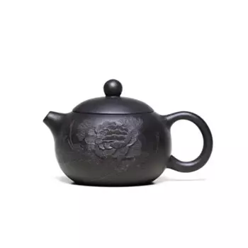 Ручной чайник из фиолетовой глины JINGDE CERAMICS 150 мл