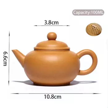 Ручной чайник из фиолетовой глины RI ONIY TEASET 100 мл