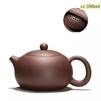 Ручной чайник NLSLASI из фиолетовой глины 100-149 мл