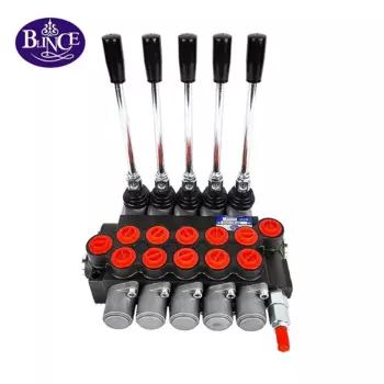 Ручной гидравлический направленный клапан управления 1p40 2p40 3p40 4p40 5p40 6p40 7p40 p80