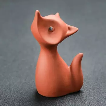 Ручной керамический чайный питомец Лисичка JINGDE TEA SET