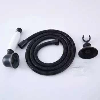 Ручной настенный держатель для душевой лейки, из латуни, 1,5 м