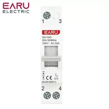 Ручной переключатель EARUELECTRIC 40A 63A