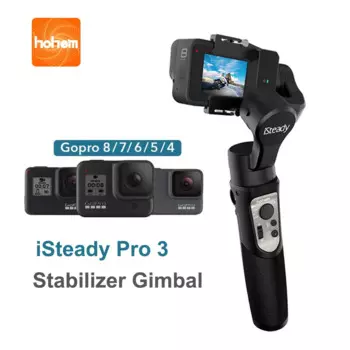 Ручной подвес Hohem iSteady Pro 3, 3-осевой водонепроницаемый стабилизатор для экшн-камер Osmo Action Gopro Hero 8/7/6/5/4/3