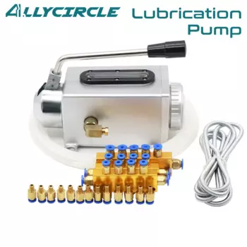 Ручной смазочный масляный насос, ручная машина для инъекции масла объемом 0,5 л, 500 куб. См, ручной насос с ЧПУ для гравировального станка