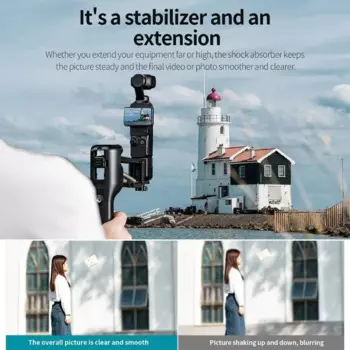 Ручной Стабилизатор для камеры DJI Osmo Pocket 3 аксессуары для камеры Ручной Стабилизатор регулируемый кронштейн для верховой езды Shooti