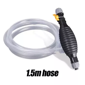 Ручной топливный насос для автомобиля, мотоцикла, масла, бензина, дизельного топлива, набор инструментов для перекачки жидкости со шлангом, ручной всасывающий насос для воды 1,5/1 м