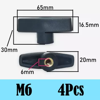 Ручные гайки YMAX M6 M8 M10 из нержавеющей стали