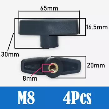 Ручные гайки YMAX М6/М8/М10 латунные