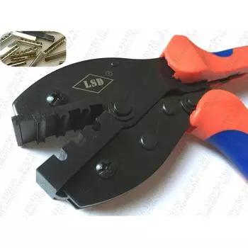 Ручные клещи для обжима, инструменты для обжима металлических черепов на конце шнурков