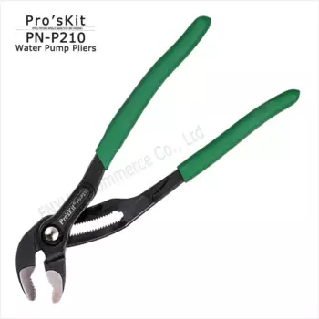Ручные плоскогубцы для водяных насосов Pro'sKit, многофункциональные плоскогубцы, быстросъемные плоскогубцы с прямыми губками для соединения канавок, сантехнические плоскогубцы