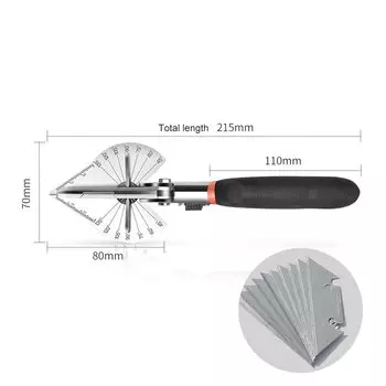 Ручные угловые ножницы YQXINQIDZ 45-135 градусов