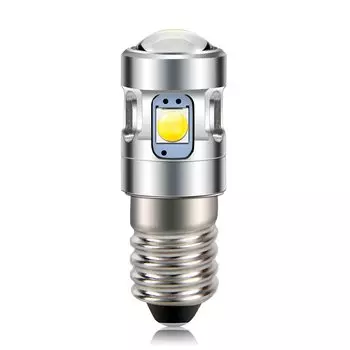 RUIANDSION 1X P13.5S PR2 E10 винтовая Резьбовая лампа 10-30 в 12 В 18 в 24 В, сменный светодиодный фонарик 6000K 3030SMD лм Nopolar