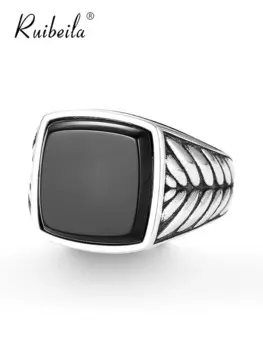 Ruibeila атмосферное Винтажное кольцо из серебра пробы