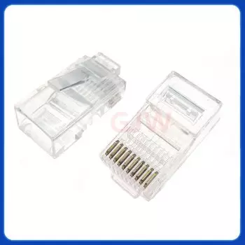 RuizintAO RJ45 Ethernet-разъем 10-контактный 20шт
