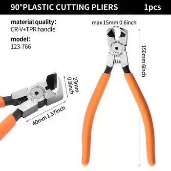 Ruiztool 6 дюймов пластиковые кусачки