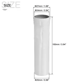 Рукава для свечей из гальванического железа, 6 шт.