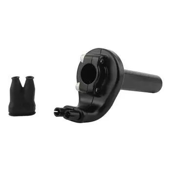 Рукоятка для мотоциклетной дроссельной заслонки с поворотной заслонкой рукоятка с двойным пролетным проводом для KTM Honda Yamaha Kawasaki 22 мм ручки для руля