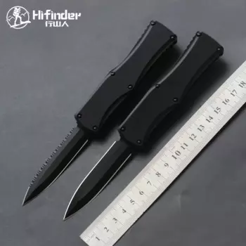 Рукоятка с лезвием Hifinder 154, Алюминиевый Многофункциональный нож для выживания повседневного использования, кемпинга, охоты, кухни