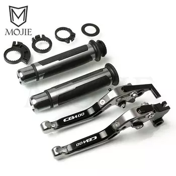 Рукоятки для мотоциклов Honda CB400 CB400SF CB400 VTEC CB 400 SF 1992-1998 1993 1994 1995 1996 1997 ручки тормоза и сцепления, обработанные на станке с ЧПУ