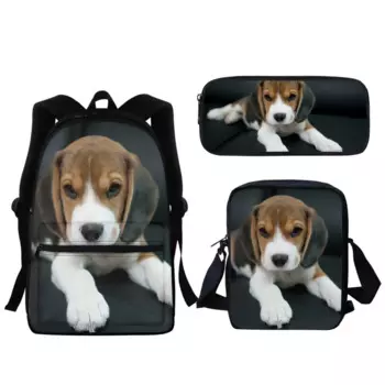Рюкзак для мальчиков и девочек с принтом Beagle
