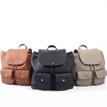 Рюкзак-карго из воловьей кожи унисекс, крутая модная вместительная дорожная сумка, Всесезонная уличная популярная сумка