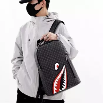 Рюкзак мужской, повседневная кожаная сумка с принтом, большая вместительная мужская дорожная сумка, рюкзак mochila masculina, школьная сумка, рюкзаки Sac a dos