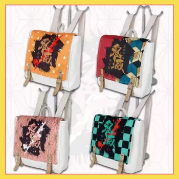 Рюкзак с взрывным аниме-товаром, Ghost Slayer, One Piece, Joba Naruto, рюкзак Ni Douzi, холщовый рюкзак в подарок