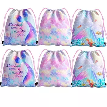 Рюкзаки-сумки Disney Русалка 6/24 шт.