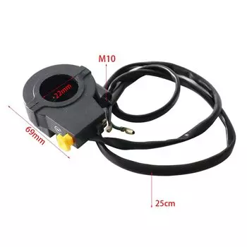 Руль переключателя Руля Мотоцикла 7/8 ''ATV велосипеда рупорный стартер убивать переключатели вкл. Выкл. Красивые аксессуары для мотоцикла