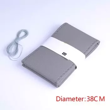 Рулевого аксессуары автоаксессуары для автомобильные товары колеса автомобиля Универсальная кожаная оплетка чехлы на машину в салон рулевое колесо крышка автомобиля в комплекте иголки и нитки из искусственной кожи Комп