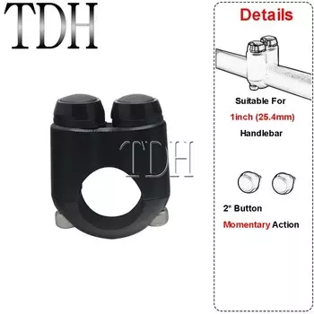 Рулевые переключатели 22 мм 25 мм, 2-4 кнопки, винтажный сигнал поворота, пусковой сигнал, тройной переключатель для Harley Softail Street Fat Bob Sportster