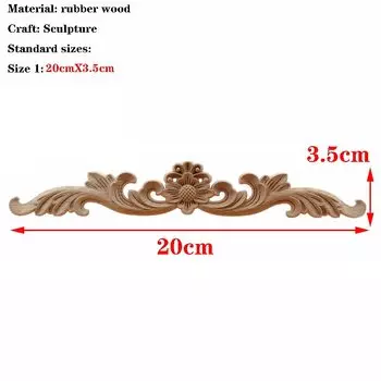 RUNBAZEF Деревянная аппликация для дверей