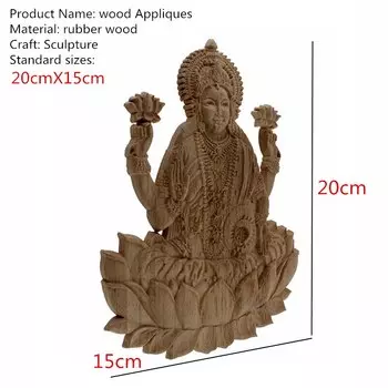 RUNBAZEF Неокрашенные деревянные аппликации для мебели